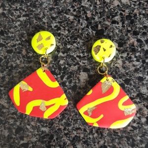 Earrings hand made